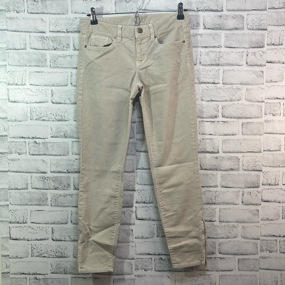 J. Crew Corduroy Jeans Zipper Ankles 26 - Picture 1 of 11